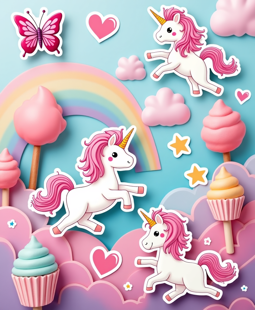 Kids Stickers - Sheet v60